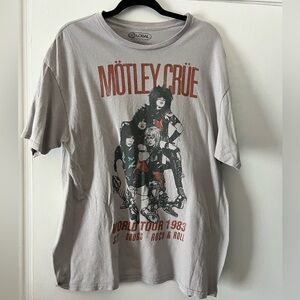 Global shirt. Large, grayish color with hint of tan.